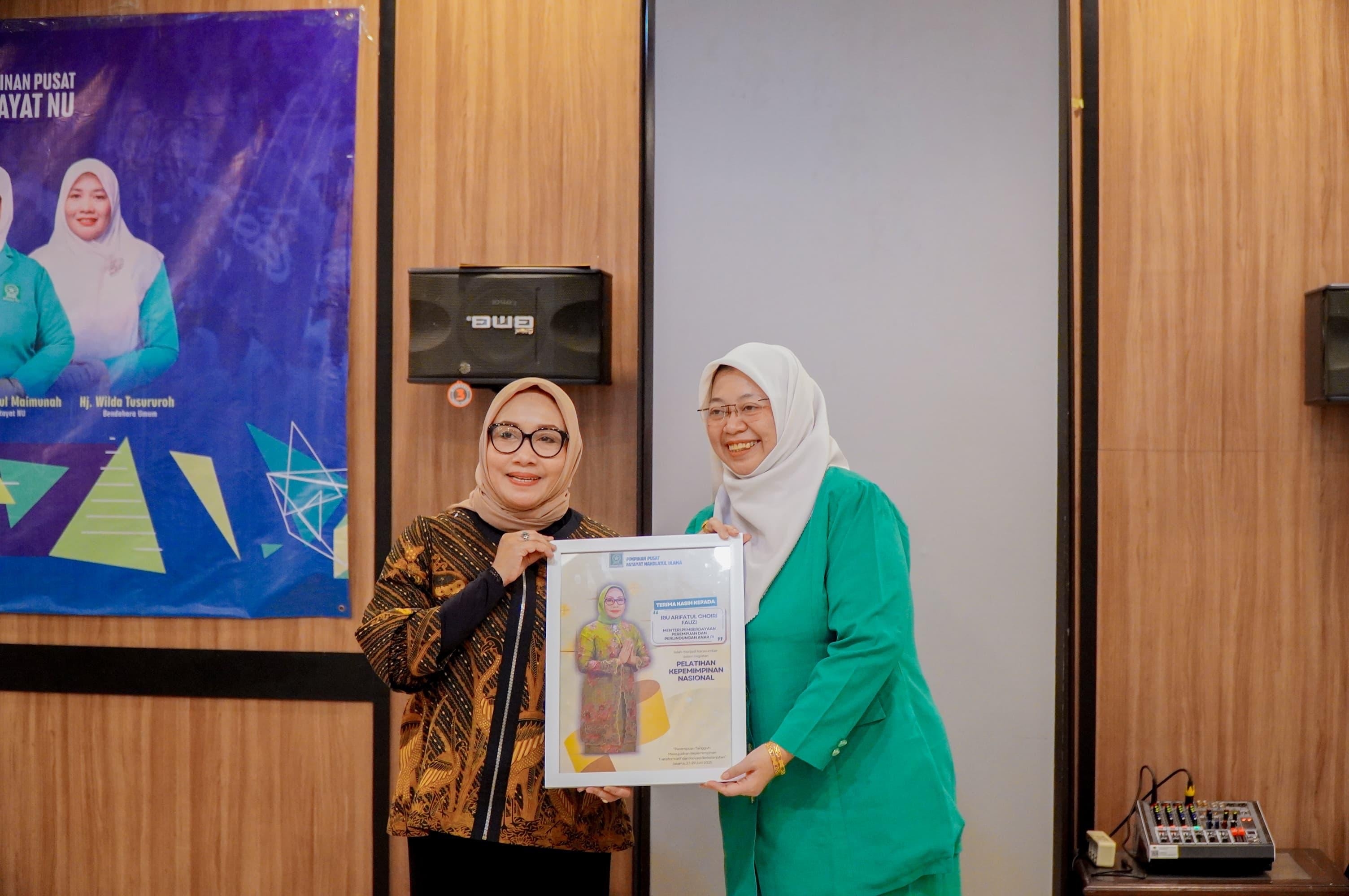 Menteri PPPA Dorong Fatayat NU Berperan Aktif Cegah Kekerasan pada Anak