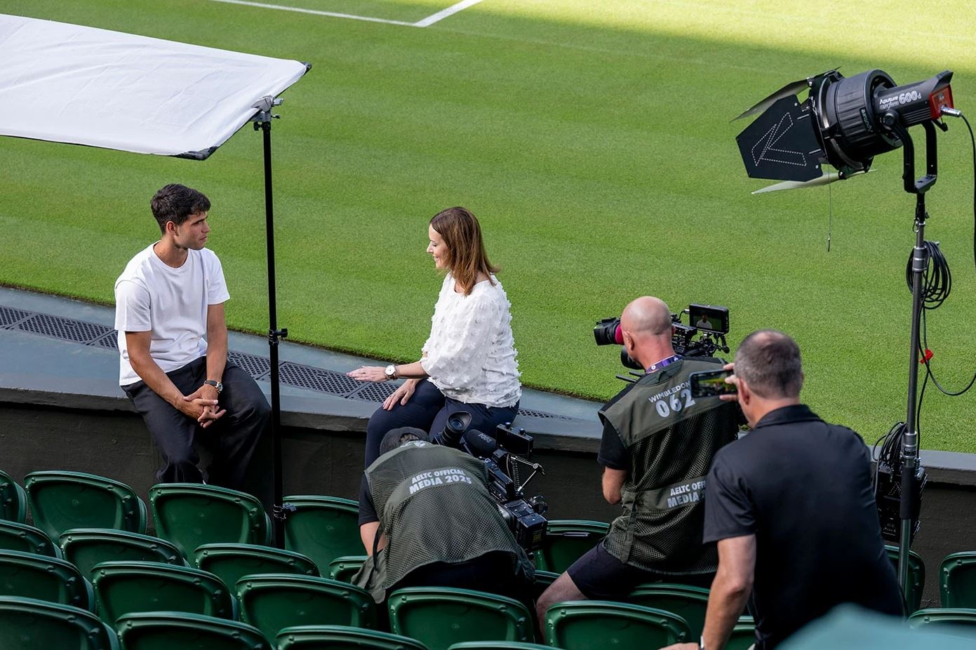 Wimbledon: Ini Sejarah yang Berpeluang Ditorehkan Alcaraz, Djokovic, dan Sinner Tahun Ini