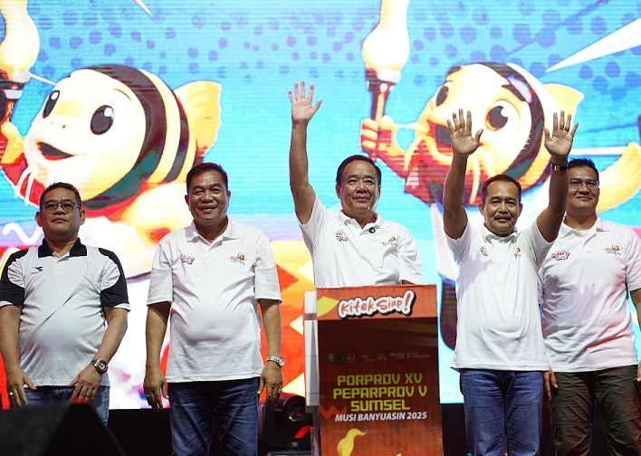 Festival Kitek Nia 2025 dan Launching Porprov, Wagub Cik Ujang: Kuliner dan Olahraga Mempersatukan Masyarakat Sumsel