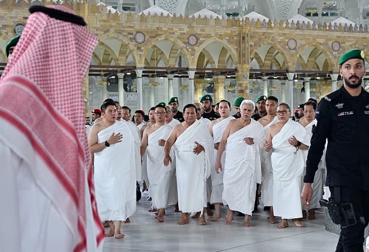 Presiden Prabowo Laksanakan Ibadah Umrah di Sela Kunjungan ke Arab Saudi