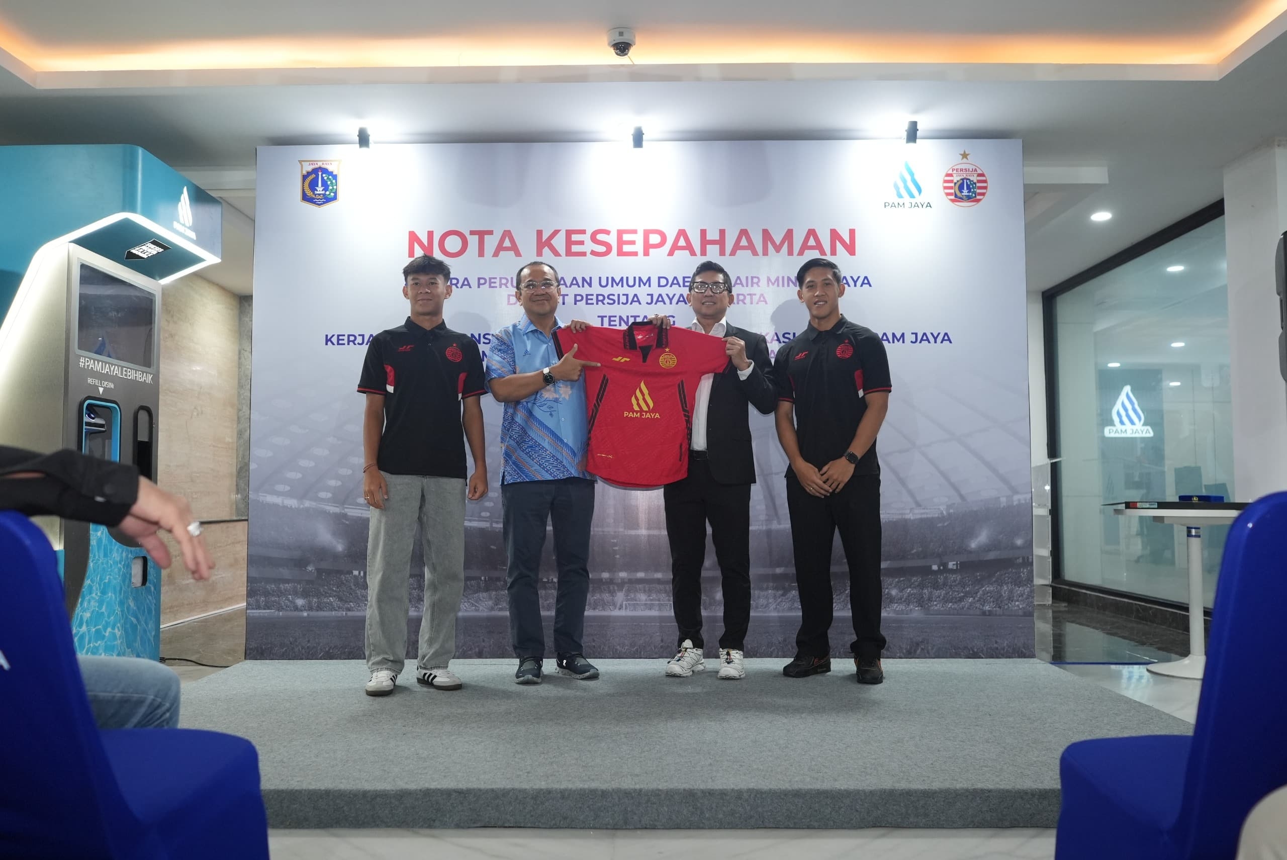 Songsong Liga 1 2025-2026, Persija Jakarta Jalin Kerjasama dengan PAM Jaya