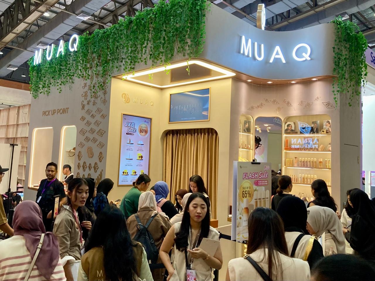 MUAQ Tampil di Jakarta X Beauty 2025, Tawarkan Diskon hingga 65 Persen dan Aktivitas Seru