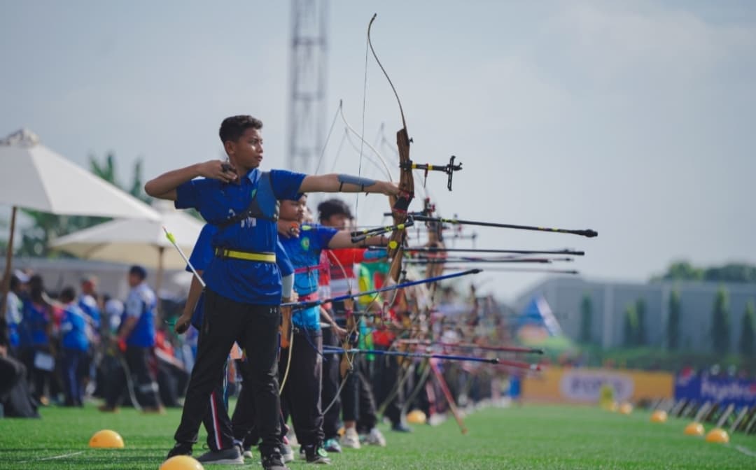 Jawa Tengah Pertahankan Gelar Juara Umum Kejurnas Panahan Junior 2025