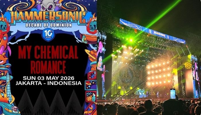 Cara dan Link Beli Tiket Hammersonic Jakarta 2026, Simak untuk Nonton Festival Musik Rock Terbesar di Asia Tenggara