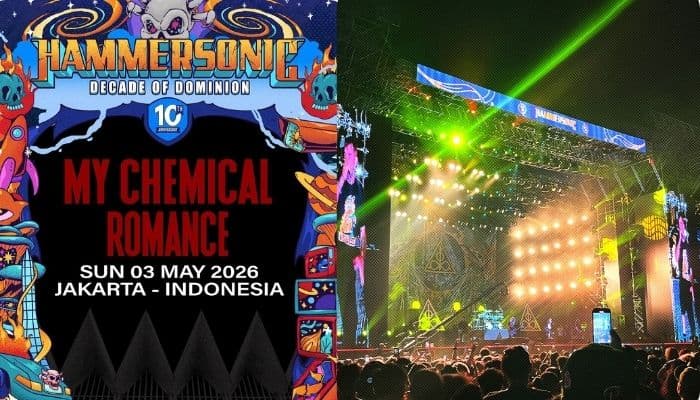 Cara dan Link Beli Tiket Hammersonic Jakarta 2026, Simak untuk Nonton Festival Musik Rock Terbesar di Asia Tenggara
