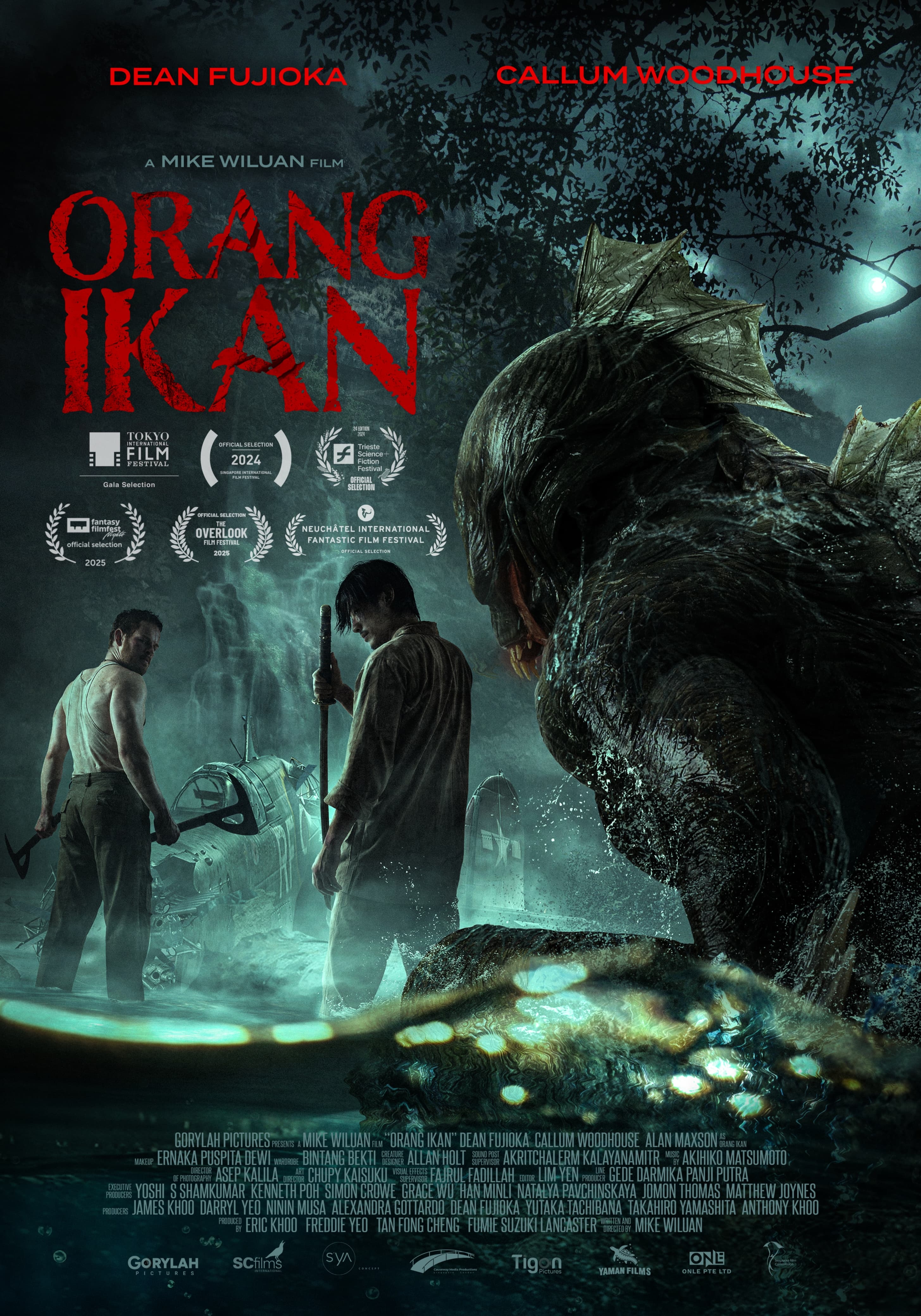 Film Orang Ikan Hadirkan Monster Klasik dan Sejarah Perang Dunia dari Asia Tenggara