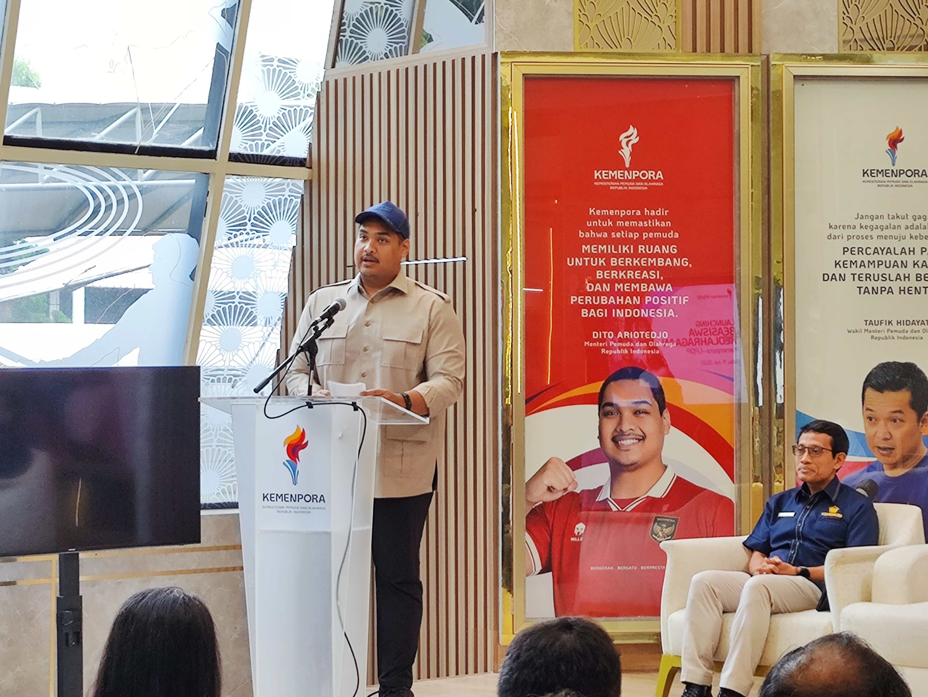 Menpora Dito Tegaskan Komitmen Pemerintah Cetak Atlet Akuatik Menuju Olimpiade LA 2028