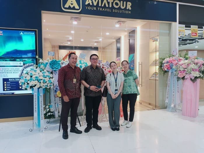 AVIATOUR Resmikan Cabang Baru di Lippo Mall Puri, Tawarkan Diskon Menarik dan Layanan Lengkap Wisata