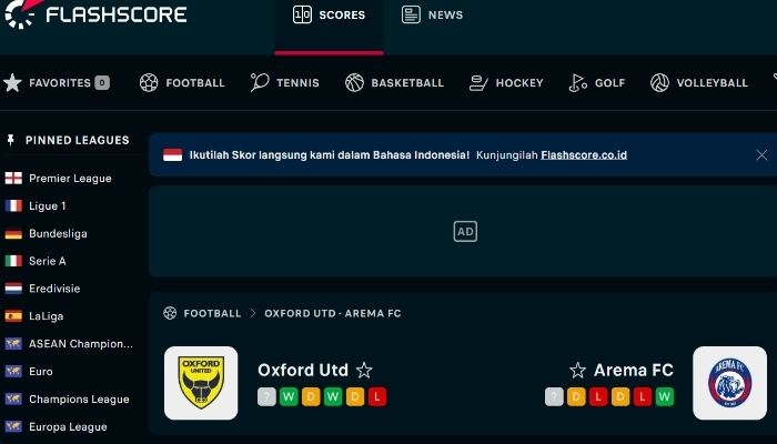 Klik Link Live Score Arema FC vs Oxford United Hari Ini Pada Piala Presiden 2025, Siapa yang Unggul?