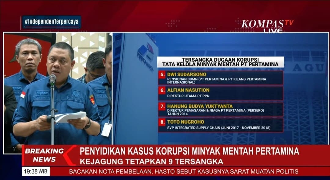 Eks Dirut Patra Niaga Alfian Nasution Jadi Tersangka, Pertamina Siap Koperatif