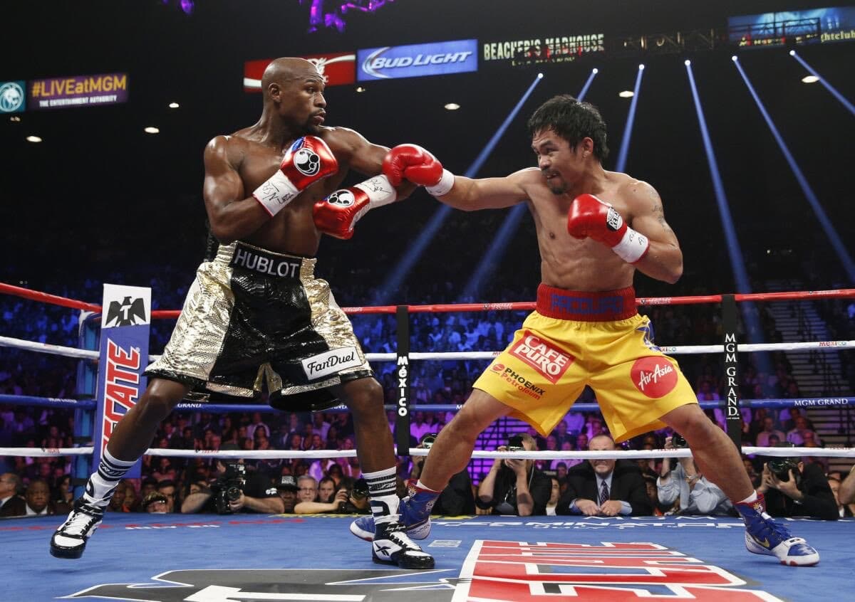 Jika Manny Pacquiao Kalahkan Mario Barrios, Floyd Mayweather Bisa Terpancing Kembali Bertarung