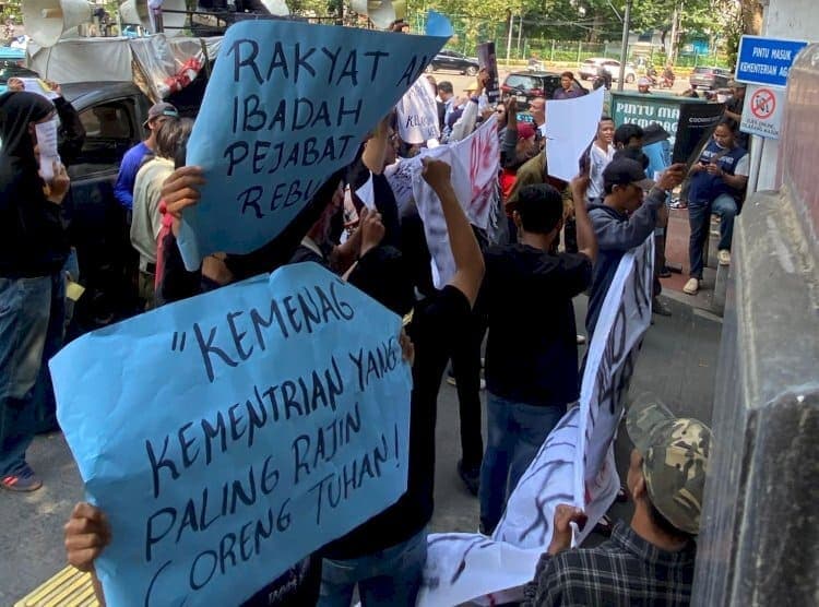 Desak Reformasi Kemenag, AJAIB Tuntut Menag Nasaruddin Umar Mundur