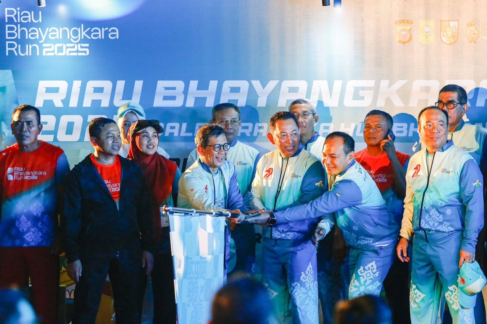 Dongkrak Pertumbuhan Ekonomi, Riau Bhayangkara Run 2025 Sukses Digelar