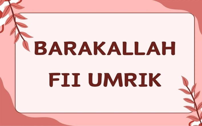 Doa dan Ucapan Ulang Tahun Islami Penuh Berkah