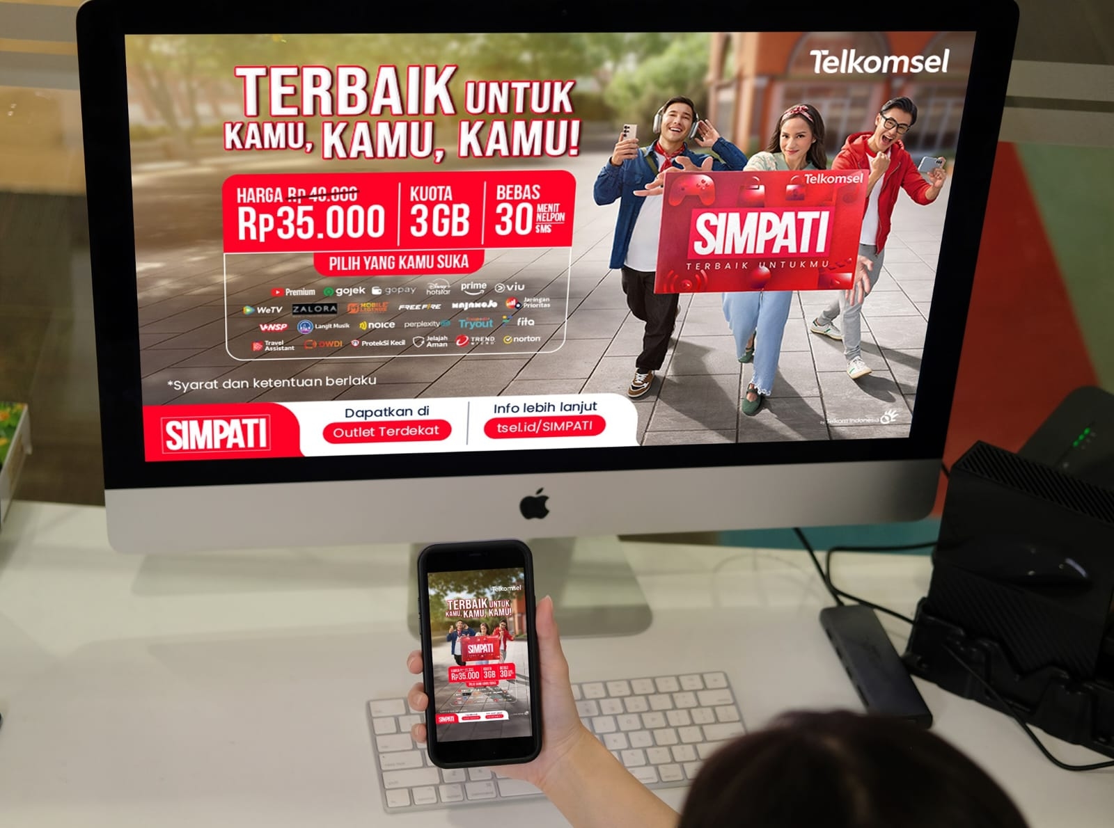 Telkomsel dan WeTV Hadirkan Keuntungan Akses Berlangganan Melalui Paket SIMPATI Nonton