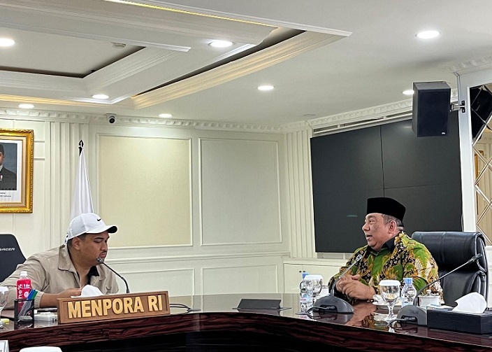 Menpora Dukung Said Aldi Al Idrus Menjadi Presiden Pemuda Masjid Dunia