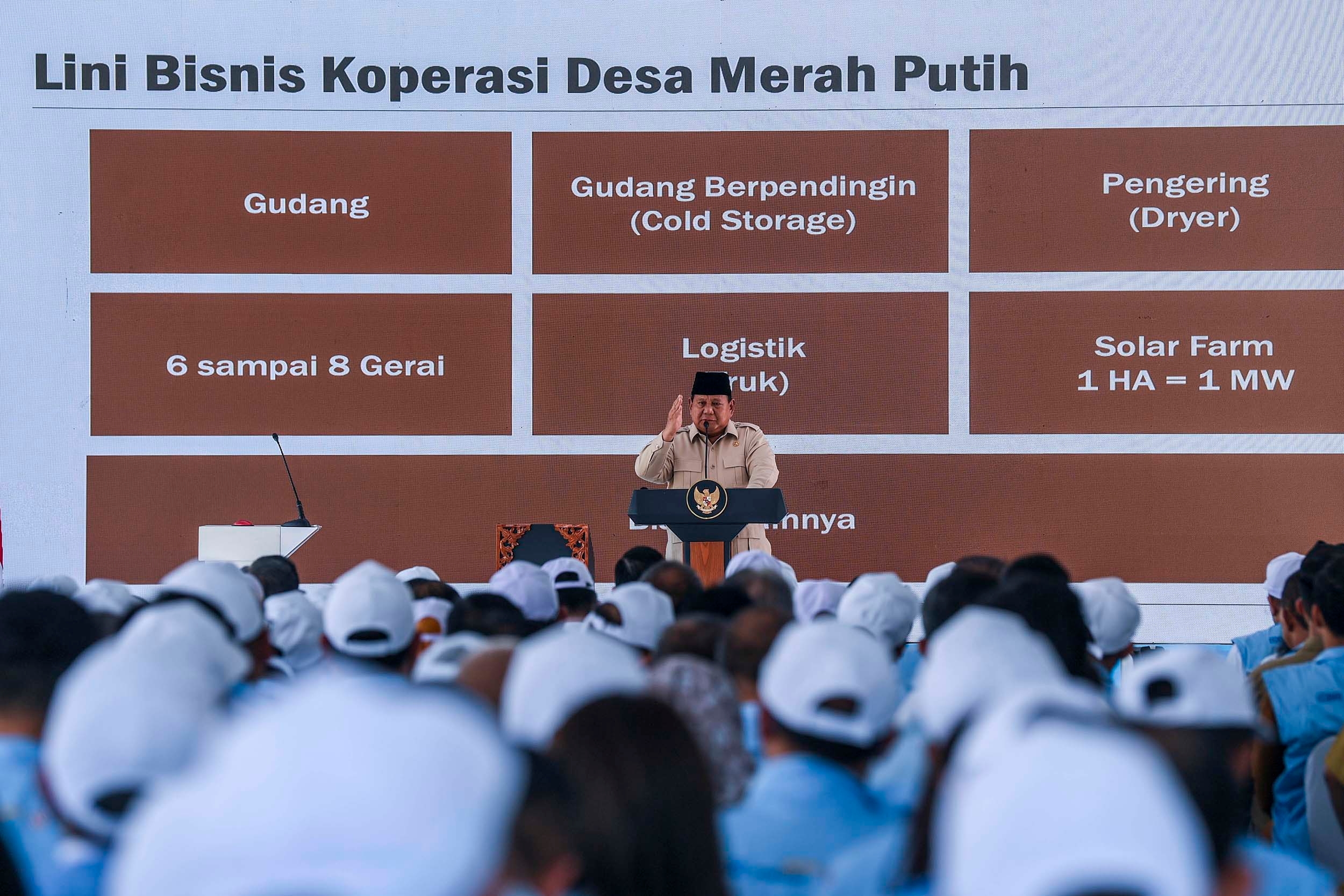 Prabowo: Koperasi Merah Putih Milik Rakyat, Bukan 'Ketua Untung Duluan'