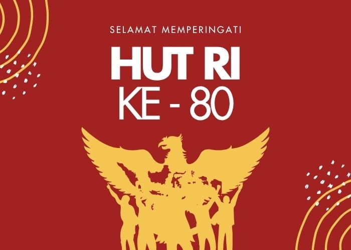 Link Download Logo HUT RI ke-80 Resminya Gratis di Sini: Original dan Resolusi Tinggi