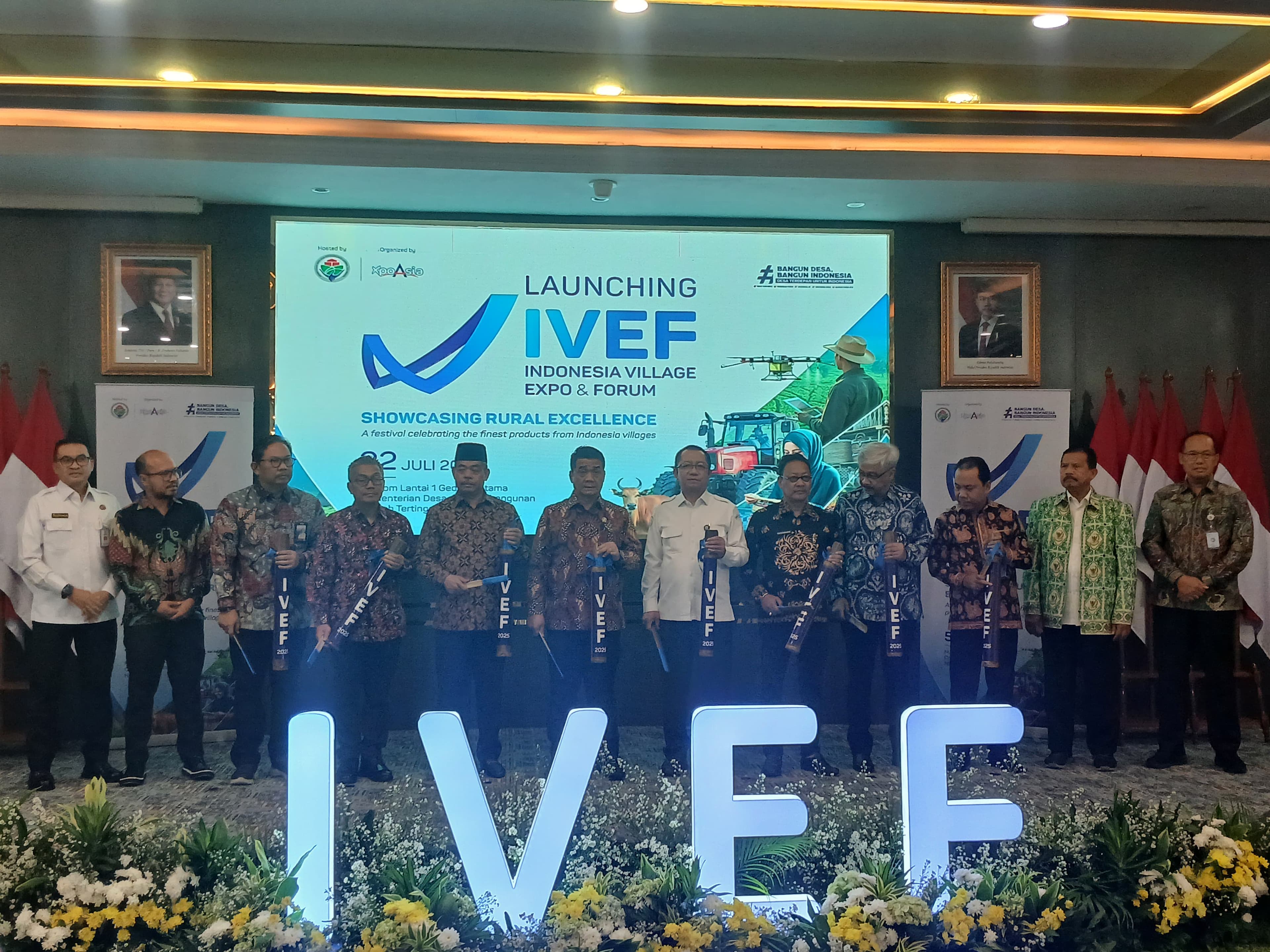 Kemendes PDT Luncurkan IVEF 2025, Dorong Transformasi Ekonomi Desa yang Inklusif