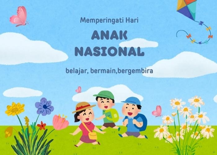 15 Poster Hari Anak Nasional 2025 yang Unik dan Menarik, Gratis!