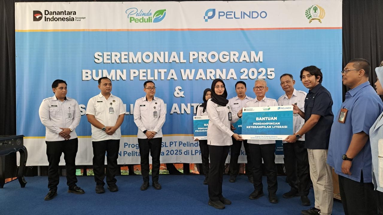 Pelindo Implementasikan Program Pelita Warna di Lapas Anak