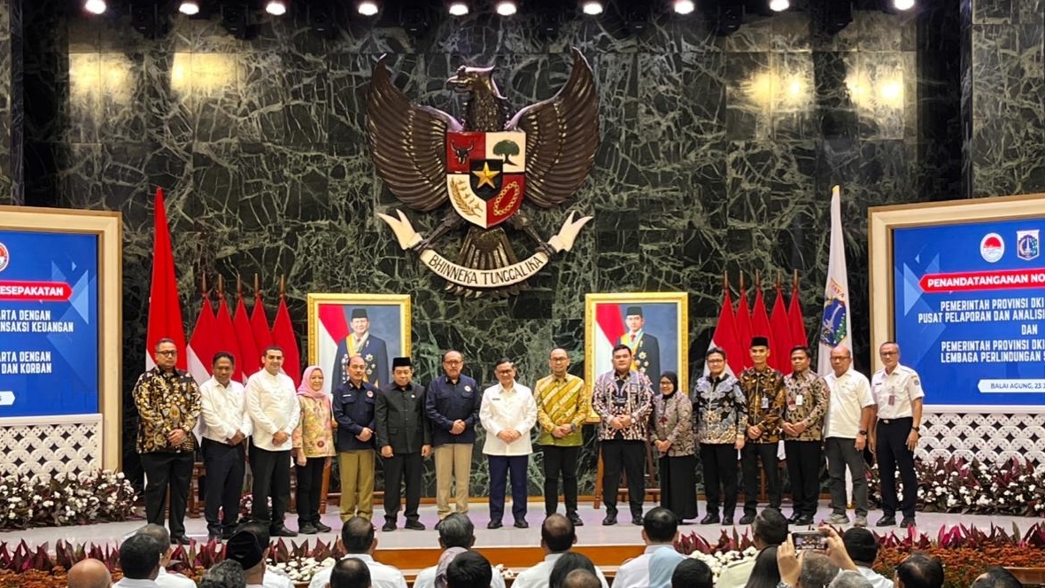 Pramono Gandeng PPATK dan LPSK Berantas Tindak Pencucian Uang dan Judi Online di Jakarta