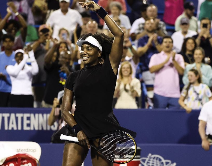 Venus Williams Catat Sejarah di DC Terbuka, Petenis Tertua Kedua yang Menang di Laga Profesional