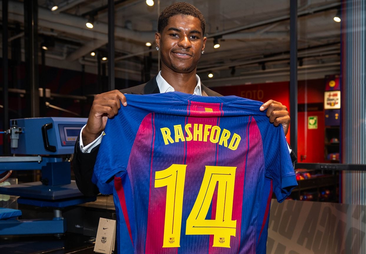 Resmi Berseragam Blaugrana, Marcus Rashford tak Sabar Ingin Pelajari Gaya Bermain Barcelona