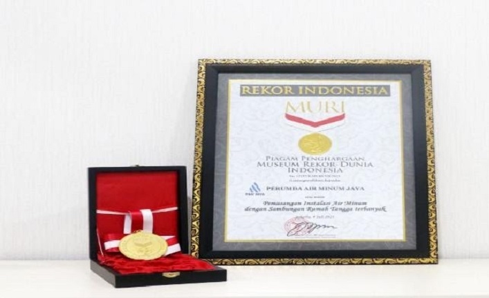 PAM Jaya Pecahkan Rekor MURI, Ribuan Rumah di Jakarta Kini Dapat Air Bersih Langsung dari Keran