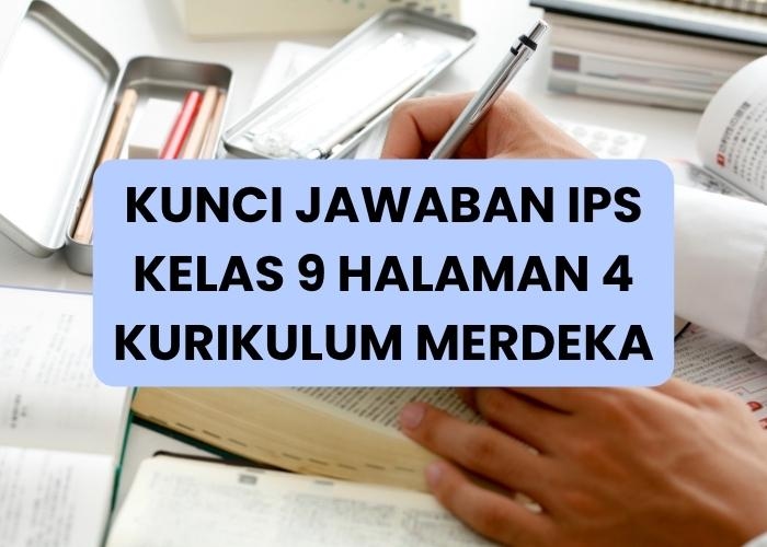 Kunci Jawaban IPS Kelas 9 Halaman 4 Kurikulum Merdeka: Tabel 1.1 Identifikasi Perubahan Masyarakat