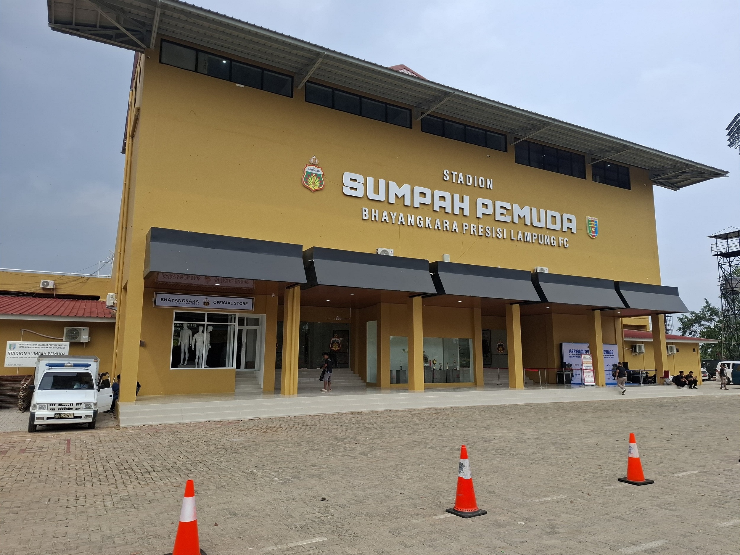 Stadion Sumpah Pemuda Sudah Cantik dan Siap Jadi Rumah Bhayangkara FC Arungi Super League 2025-2026.