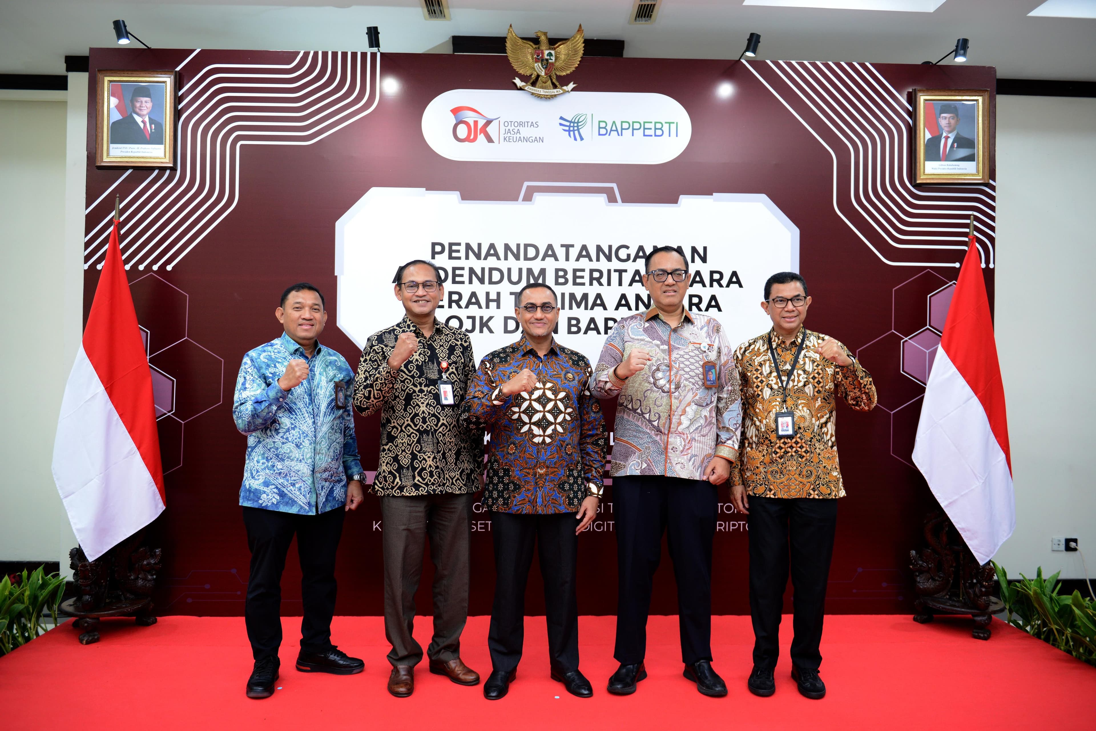 OJK dan Bappebti Rampungkan Pengalihan Pengawasan Aset Digit