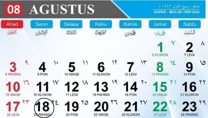 Tanggal 18 Agustus Libur Nasional atau Tidak? Ini Penetapan Resmi Pemerintah Terbaru!