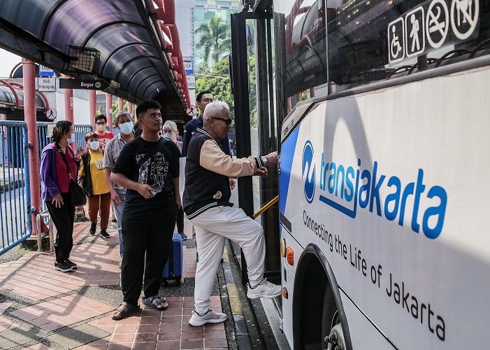 Tarif Angkutan Umum di Jakarta hanya Rp80 Saat Peringatan HUT RI