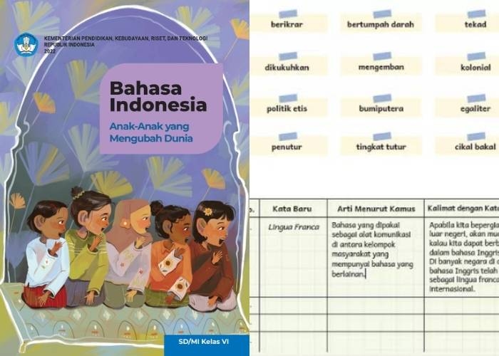Kunci Jawaban Bahasa Indonesia Kelas 6 Halaman 20 Kurikulum Merdeka: Belajar Kosakata Baru!