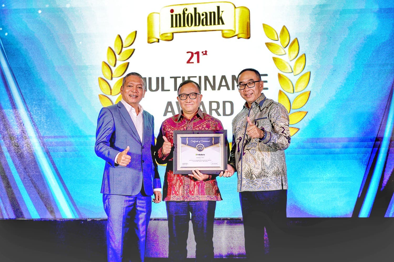 Cetak Kinerja Gemilang dan Sehat, Indodana Finance Raih Apresiasi Multifinance Award 2025