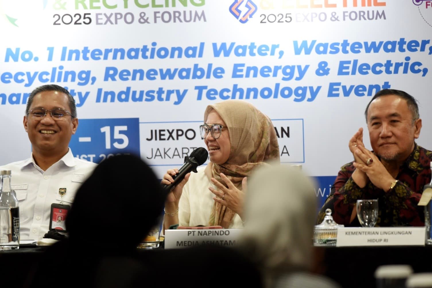Pameran Indo Water, Indo Waste, Indo Renergy dan IISMEX 2025 Jadi Pusat Inovasi Berkelanjutan Nasional