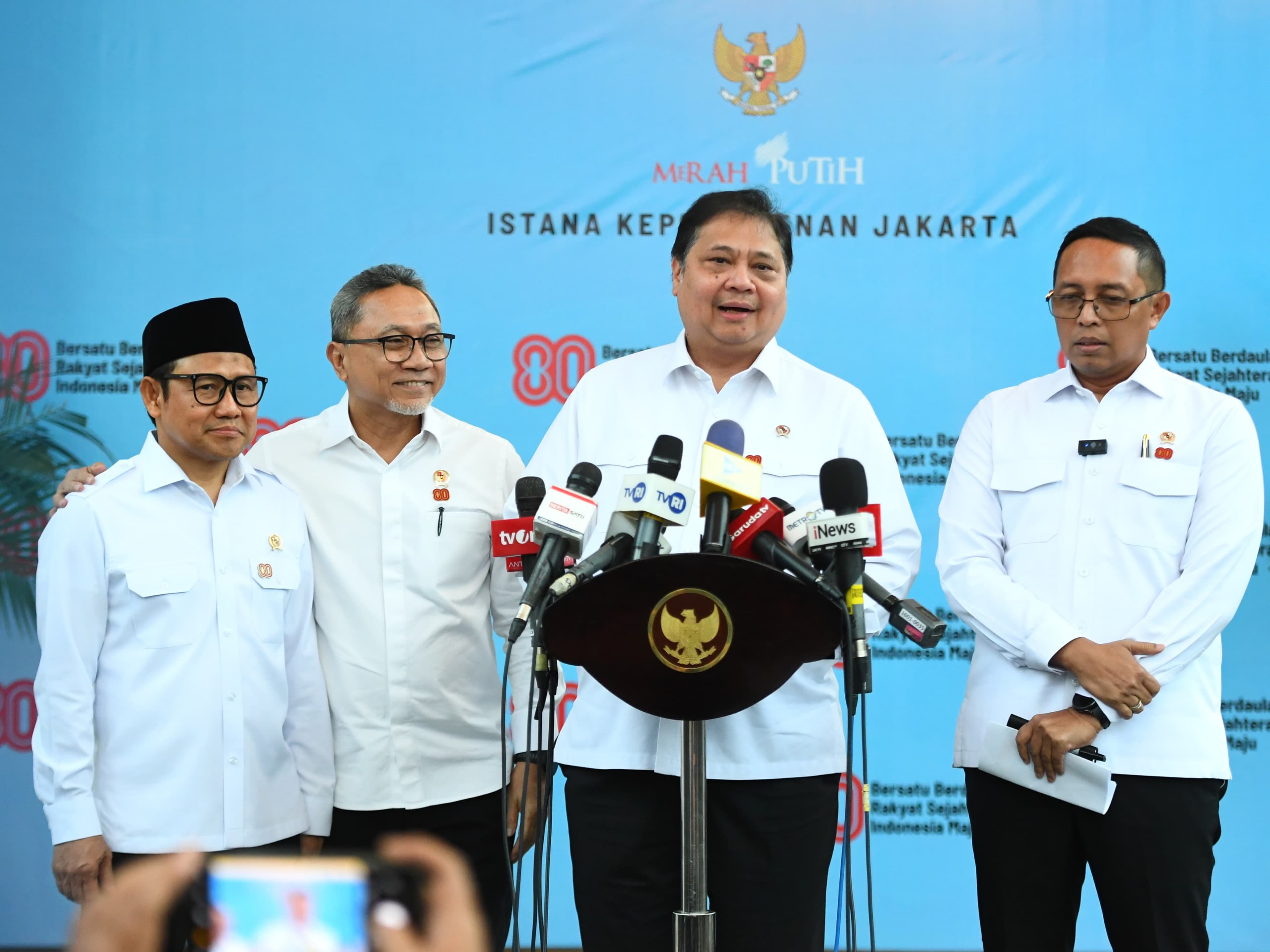 Airlangga: Realisasi Investasi Danantara Tembus Rp179 Triliun di Semester I-2025