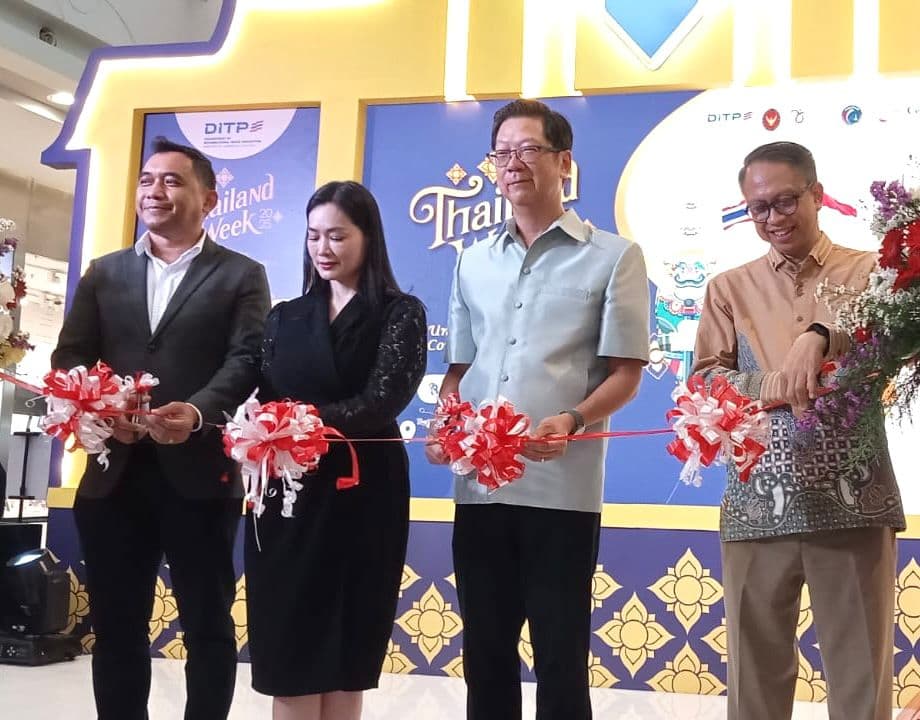 Thailand Week 2025 Resmi Dibuka, Perkuat Hubungan Dagang dan Budaya