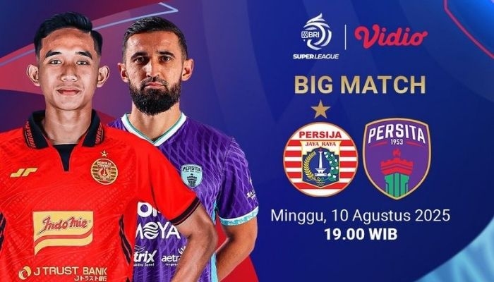 Link Live Score Persija vs Persita Tangerang Malam Ini BRI Super League 2025/2026, Klik untuk Pantau Pertandingan