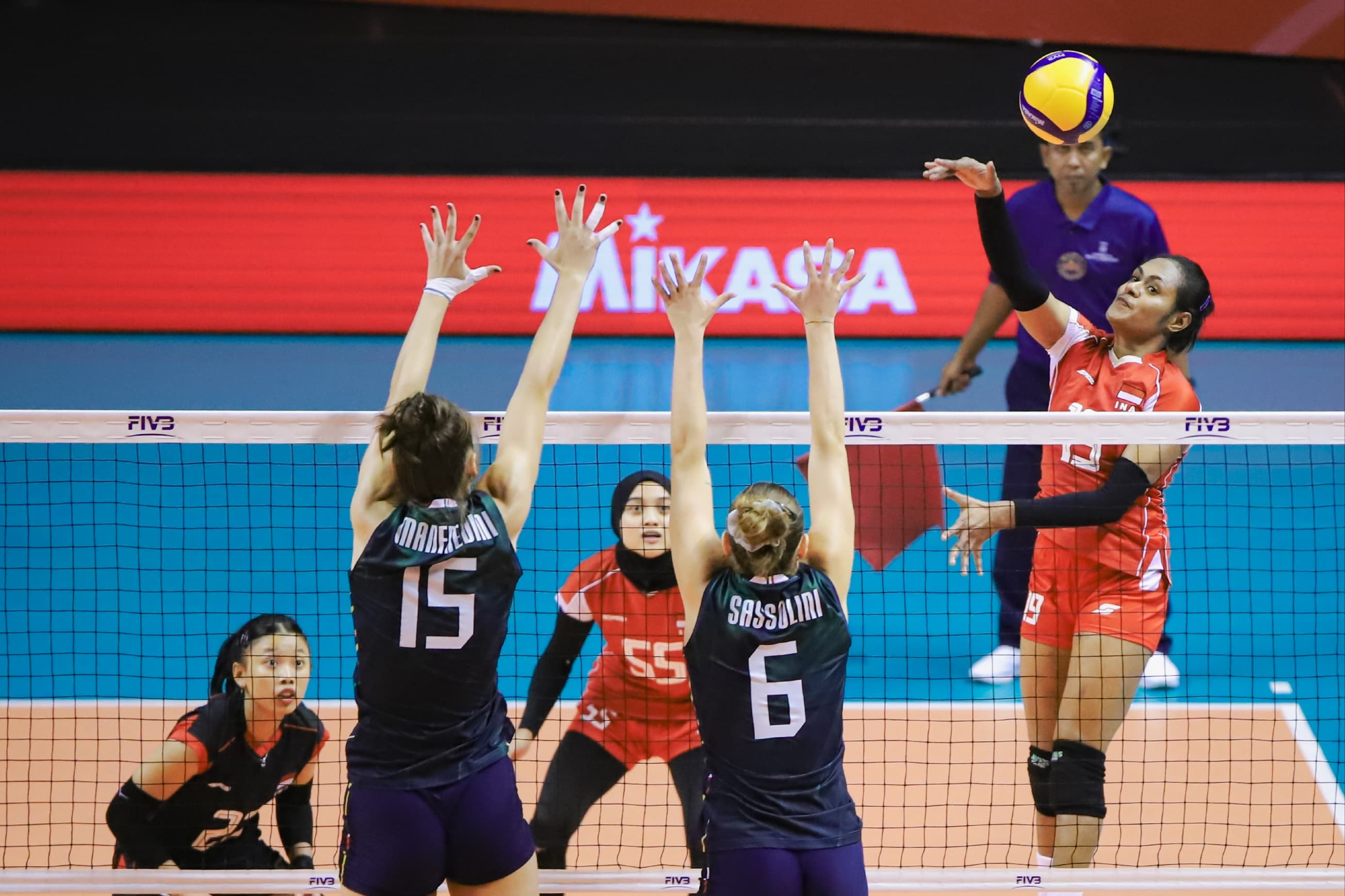 Kejuaraan Dunia Voli Putri U-21: Disingkirkan Italia, Indonesia Tinggalkan Jejak Perlawanan