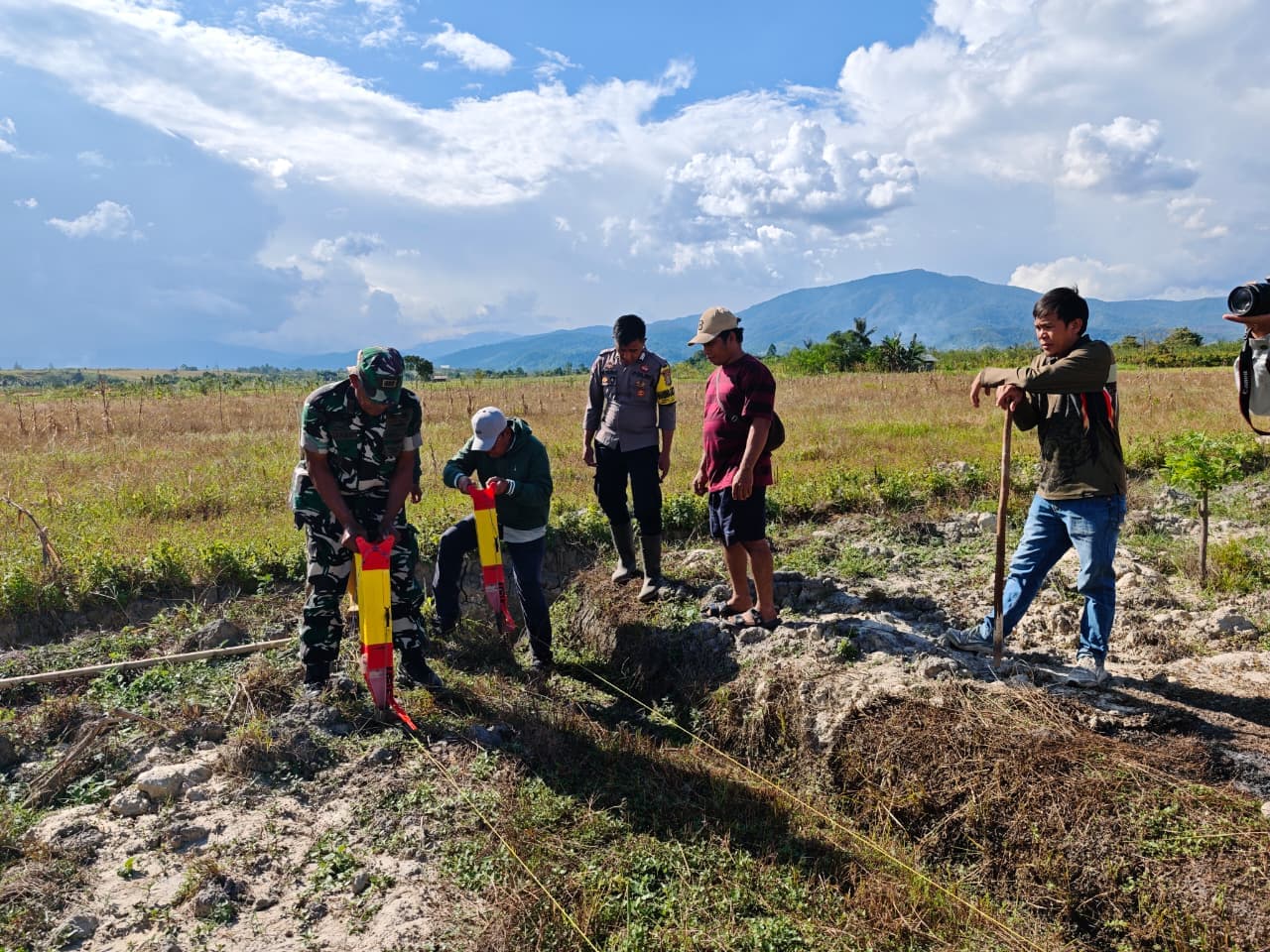 Badan Bank Tanah Gandeng Masyarakat dan TNI/POLRI Dukung Ketahanan Pangan di Poso
