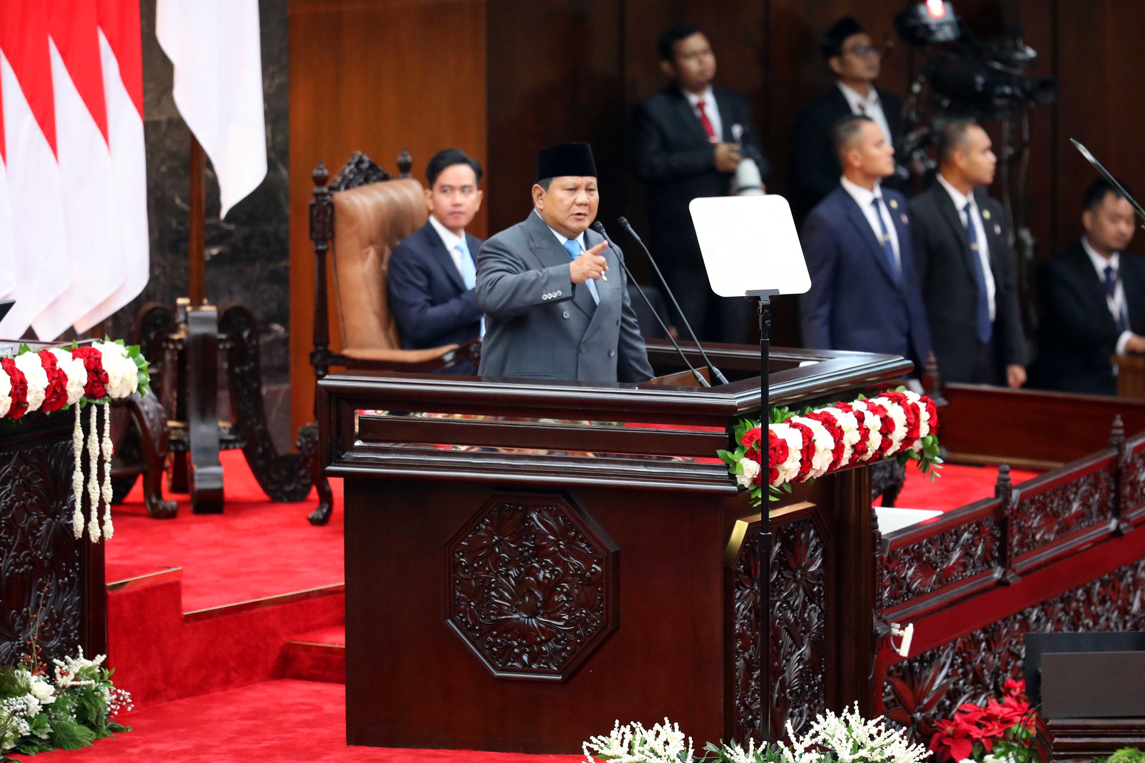 Pidato Presiden Prabowo Tegaskan Komitmen Berantas Korupsi dan Tambang Ilegal
