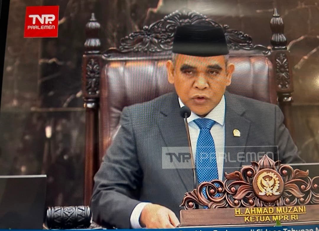 Ahmad Muzani Resmi Buka Sidang Tahunan MPR RI 2025