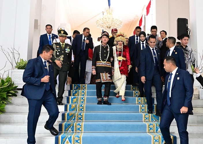 Wapres Gibran dan Istri Kenakan Baju Adat dalam Upacara Peringatan HUT RI, Ini Filosofinya