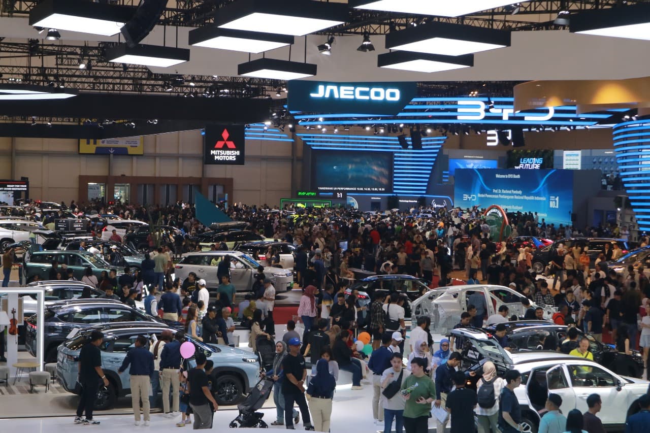 Naik 12 Persen, Transaksi GIIAS 2025 Mencapai Lebih dari 38 Ribu Unit Kendaraan