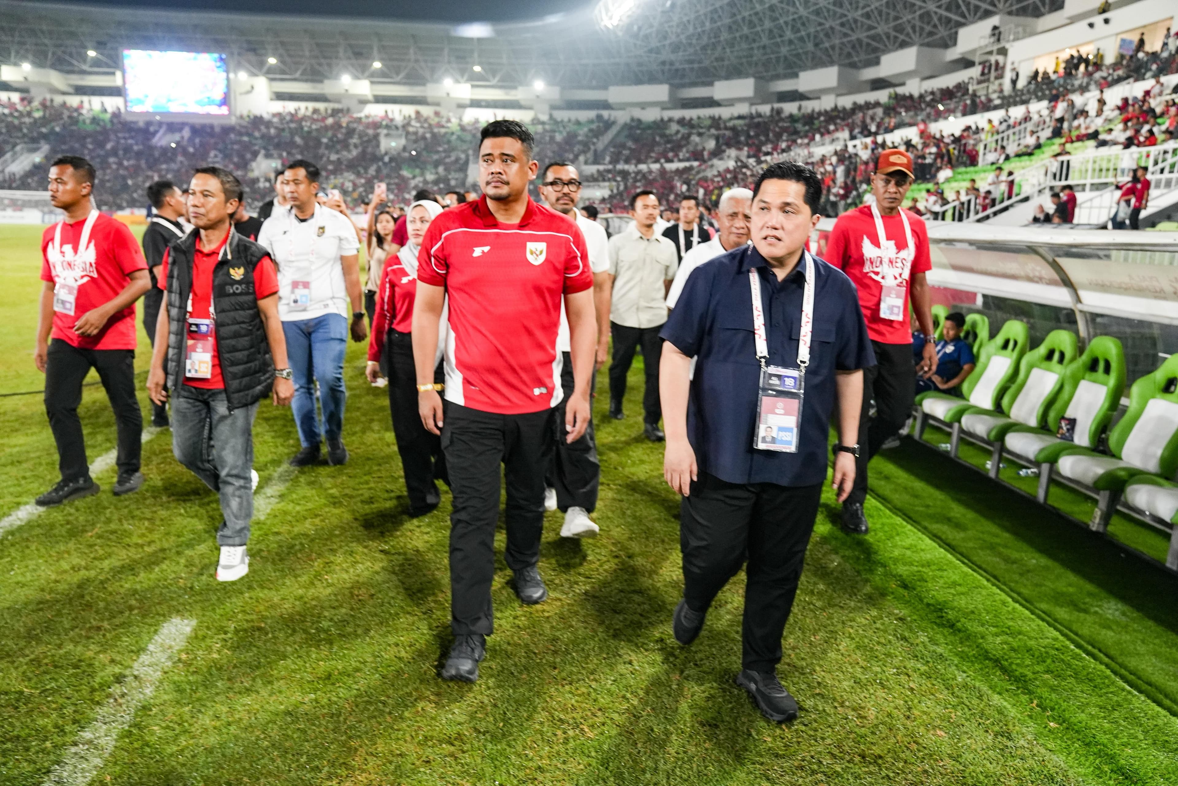 Penonton Piala Kemerdekaan Lebih 21 Ribu, Erick Thohir Sebut Sumut Layak Jadi Kandang Timnas Indonesia