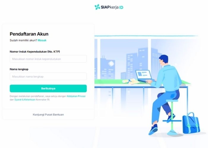 Cara Daftar Akun SIAPKerja Kemnaker Lewat HP, Mudah dan Cepat!
