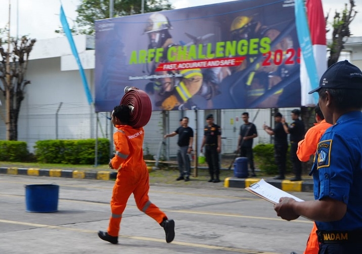 ARFF Challenges 2025, Bandara I Gusti Ngurah Rai Perkuat Garda Terdepan Keselamatan Penerbangan