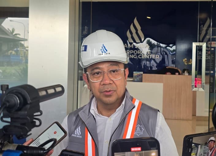 Proyek Pipa PAM Jaya Ubah Jalan Jadi Harapan